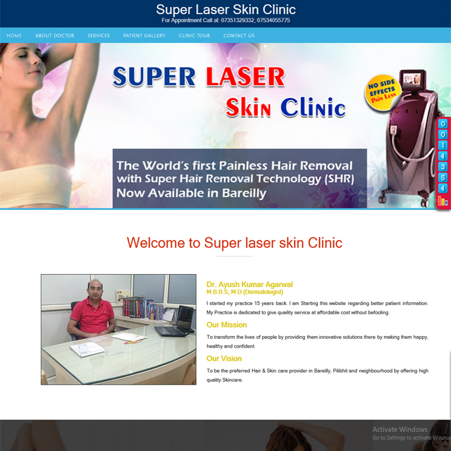 Super laser skin clinic